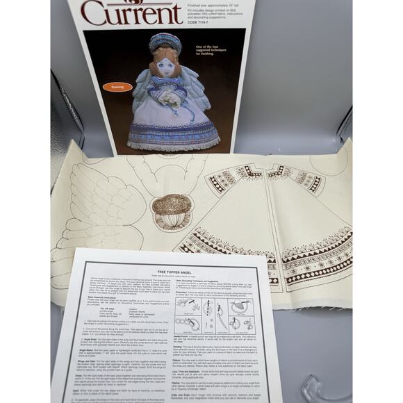 Current Tree Topper Angle Kit #7115-7 Sewing & Embroidery Project 10" - Picture 2 of 6